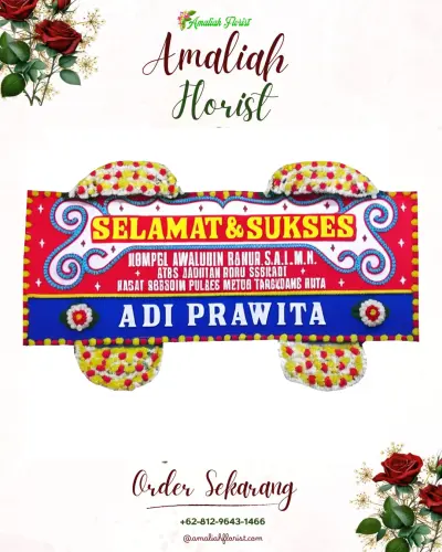 Karangan Bunga Ucapan Selamat di Puuwatu